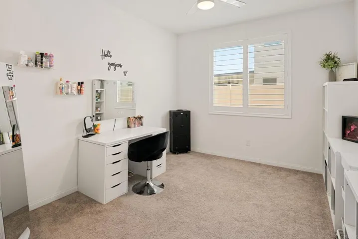 With walk in closet