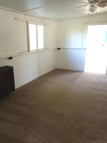 rear unit living room
