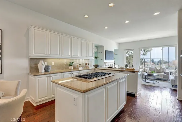 A spacious kitchen at the heart of the home.