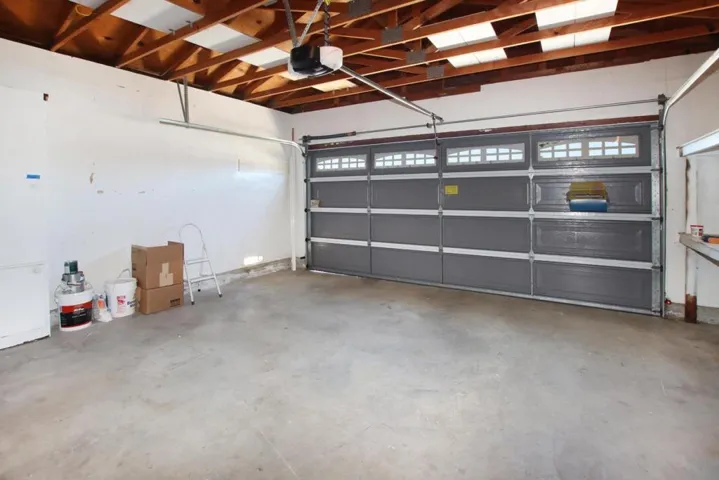 Garage from inside