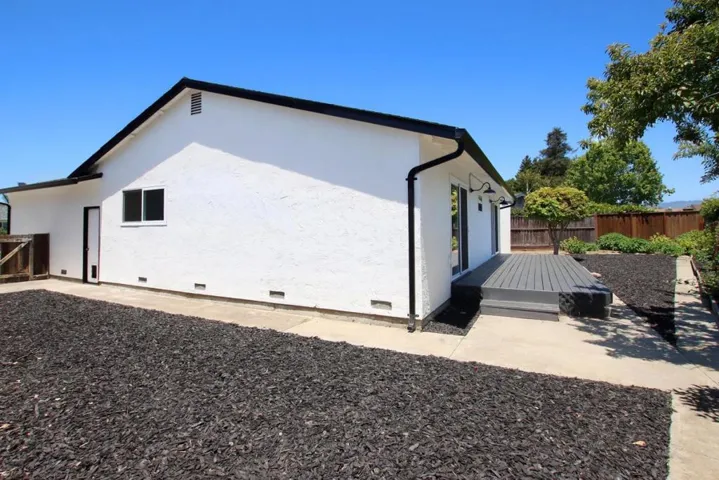Back view from side