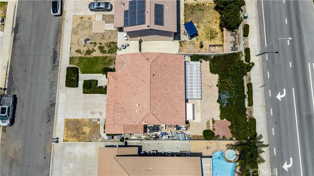 Aerial veiw of home.