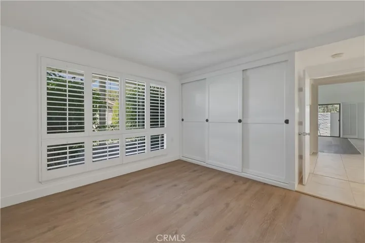 Downstairs bedroom, stackable w/d in closet