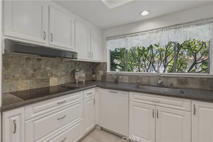 Granite counters, lovely view