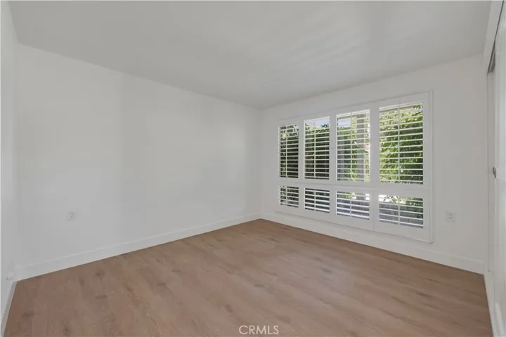 Downstairs bedroom, peaceful view