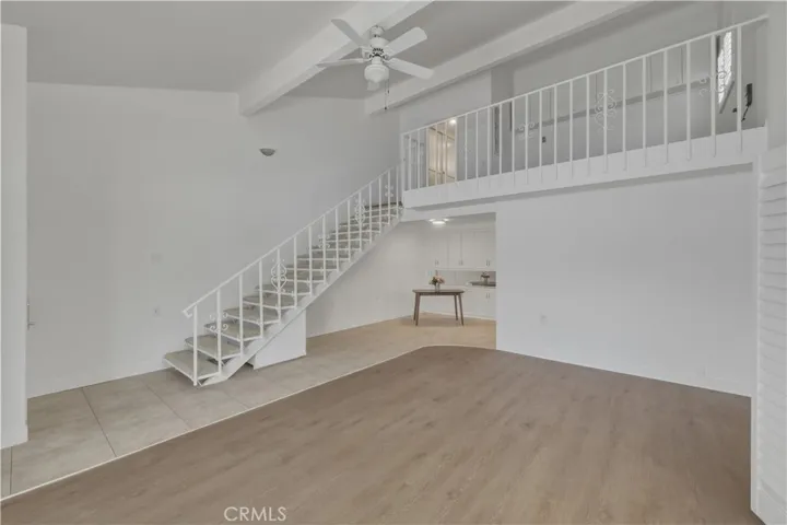 Loft overlooking the living room
