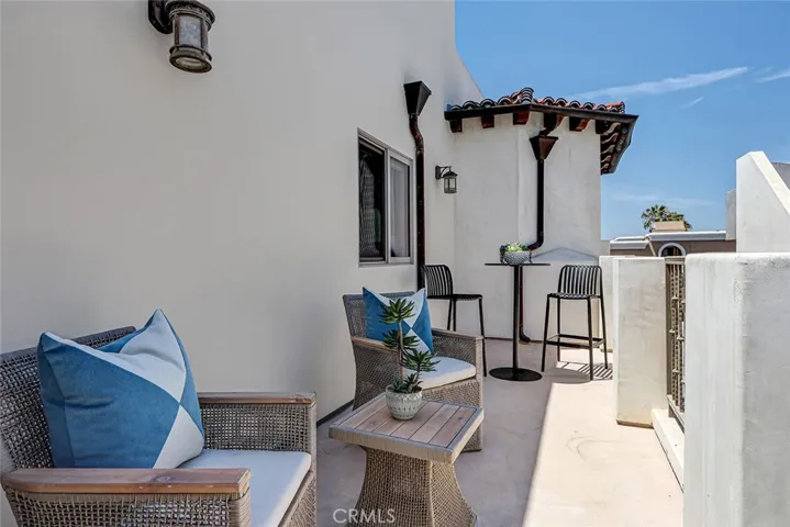 Wonderful deck just off the living room is ideal for BBQs!