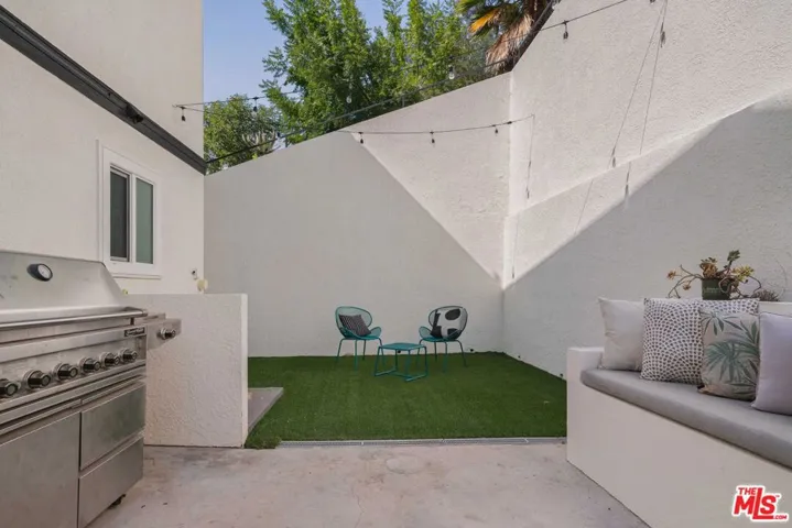 Backyard turf