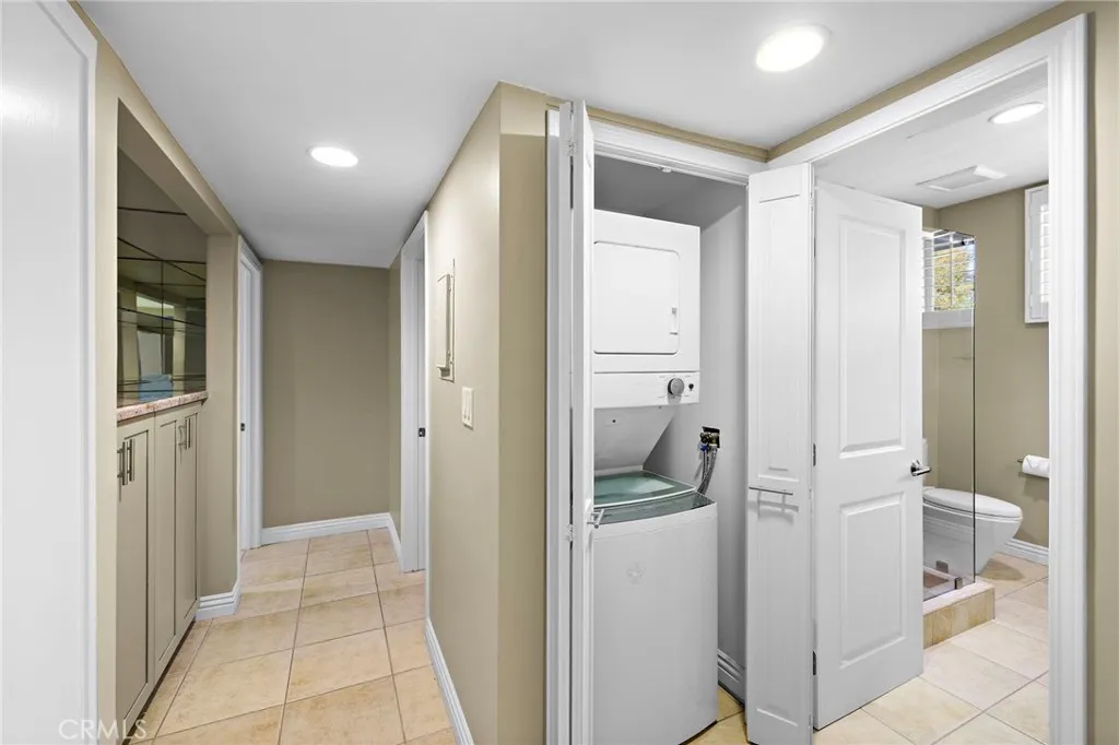Dedicated laundry and utility closets