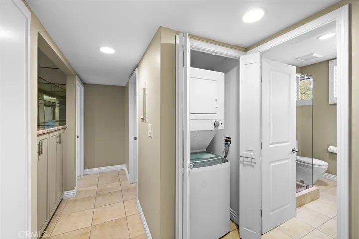 Dedicated laundry and utility closets