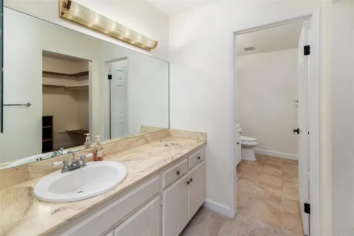 First primary bathroom