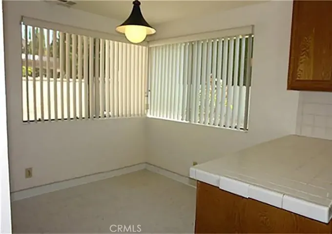 Dining area off of kitchen
