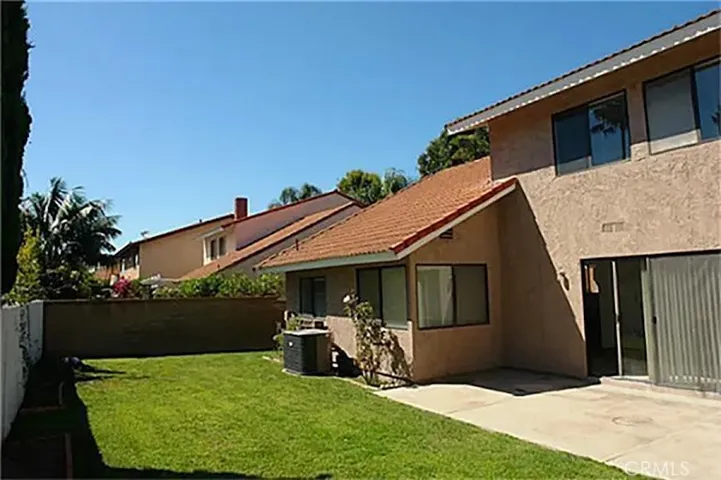 Spacious back yard