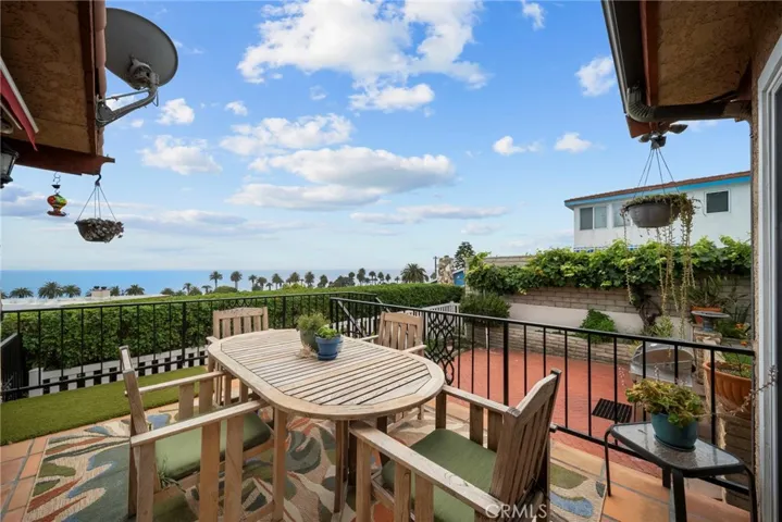 rear patio