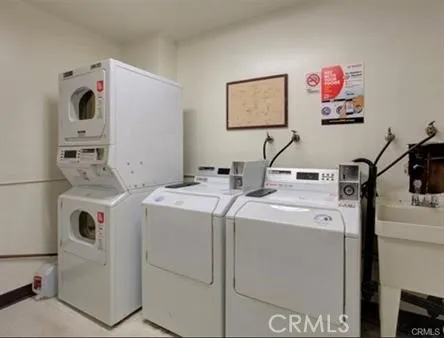 Down the hall each floor has laundry room with wash app