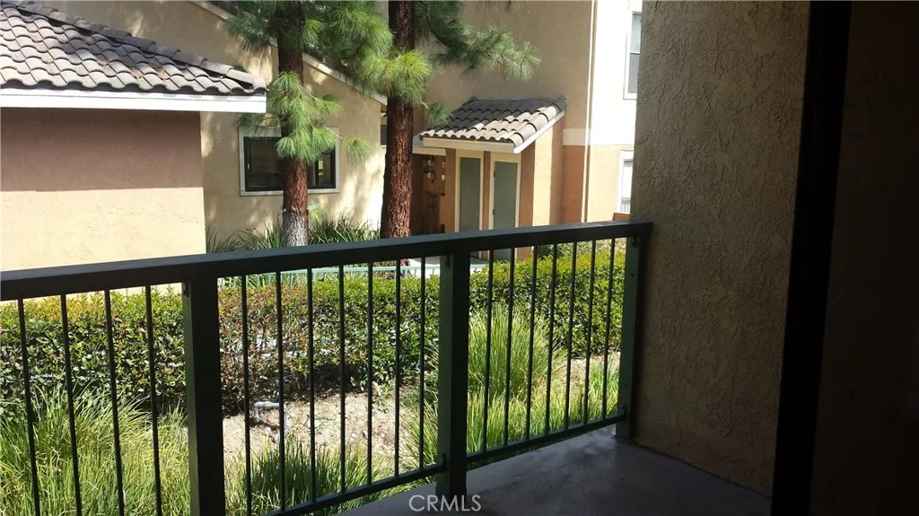 view from balcony