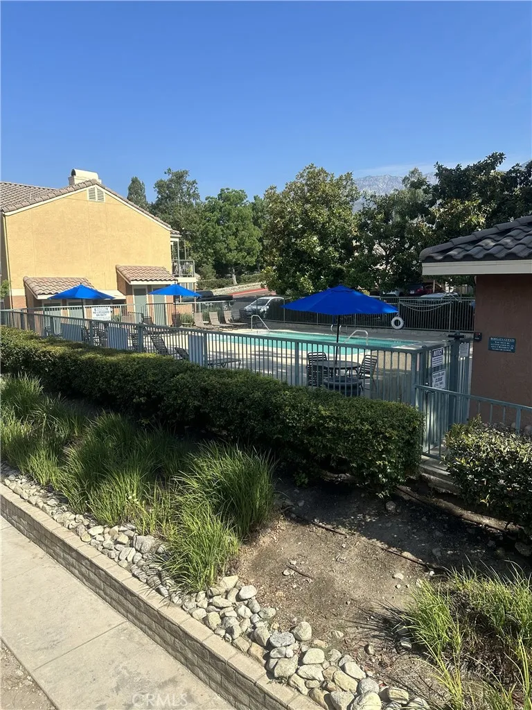view to pool