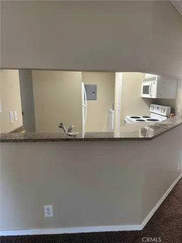 view to kitchen