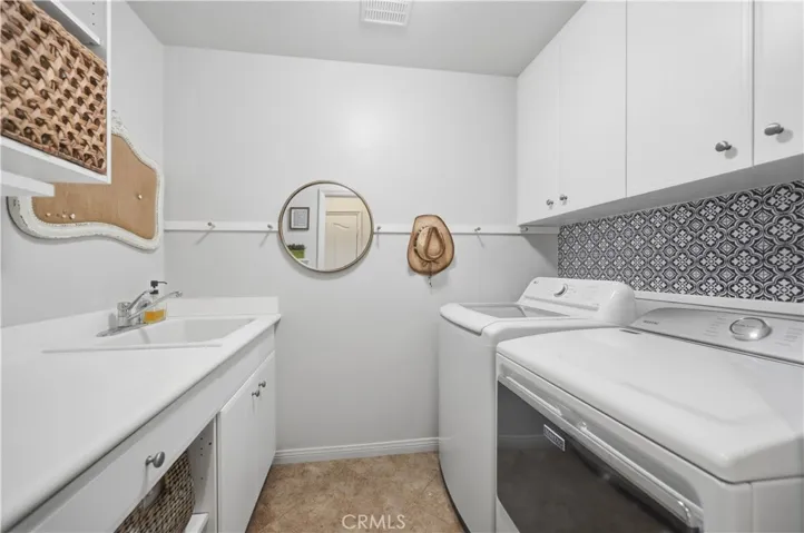 Separate Downstairs Laundry Room