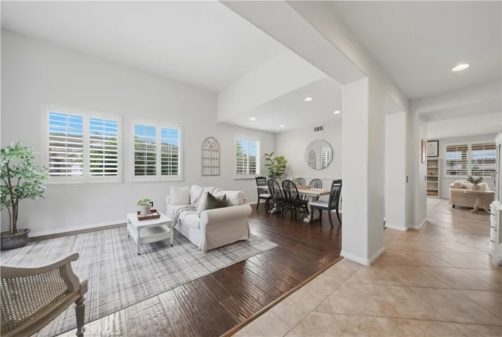 Formal Living Room with Dining