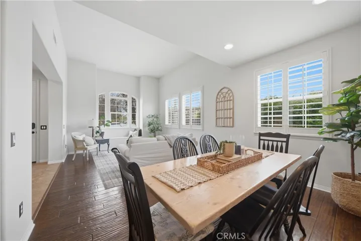 Living/Dining. Window seat with picture window.