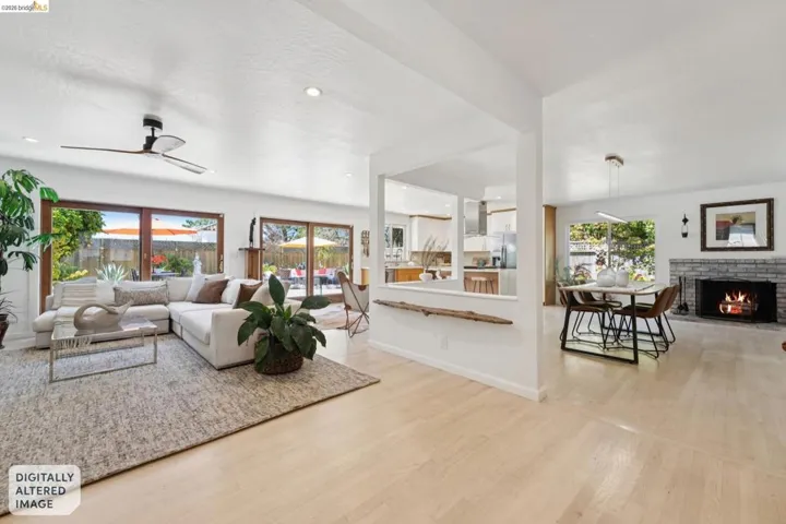 Open floor plan