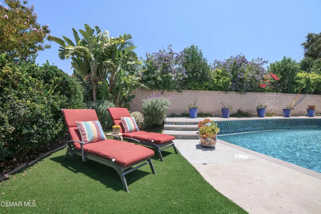 Backyard with Artificial Turf