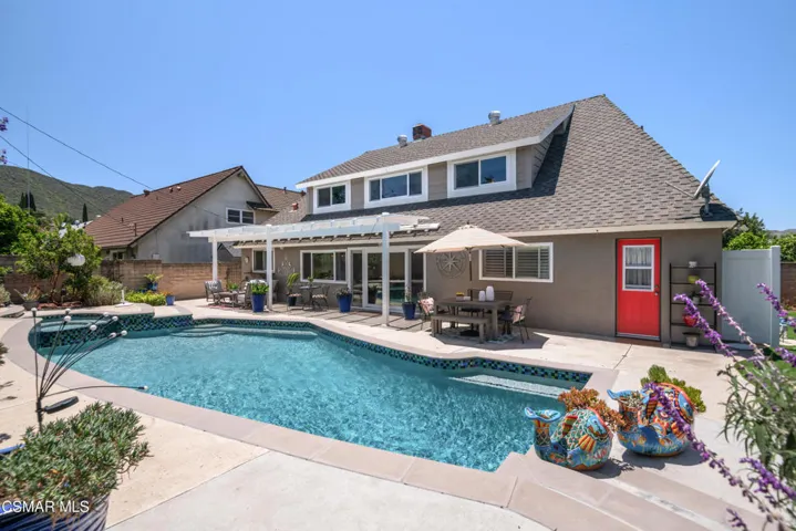 Backyard with Remodeled Pool/Spa