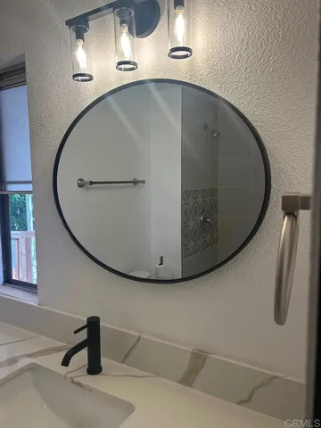 bathroom mirror