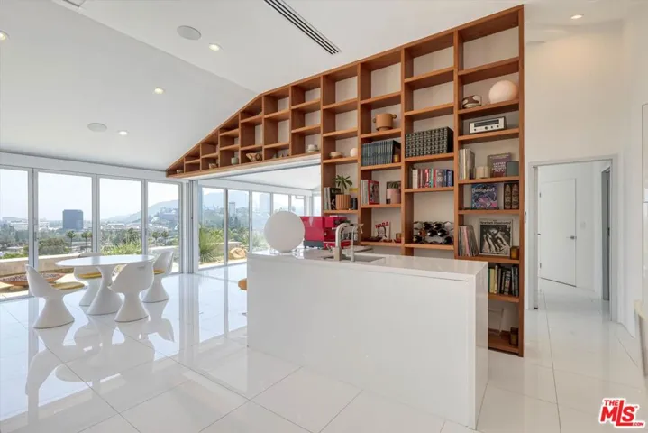 Custom built ins and bar