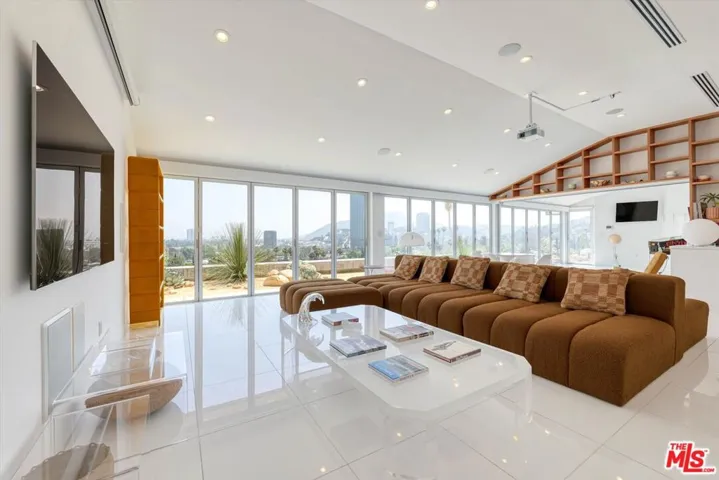 open concept living room
