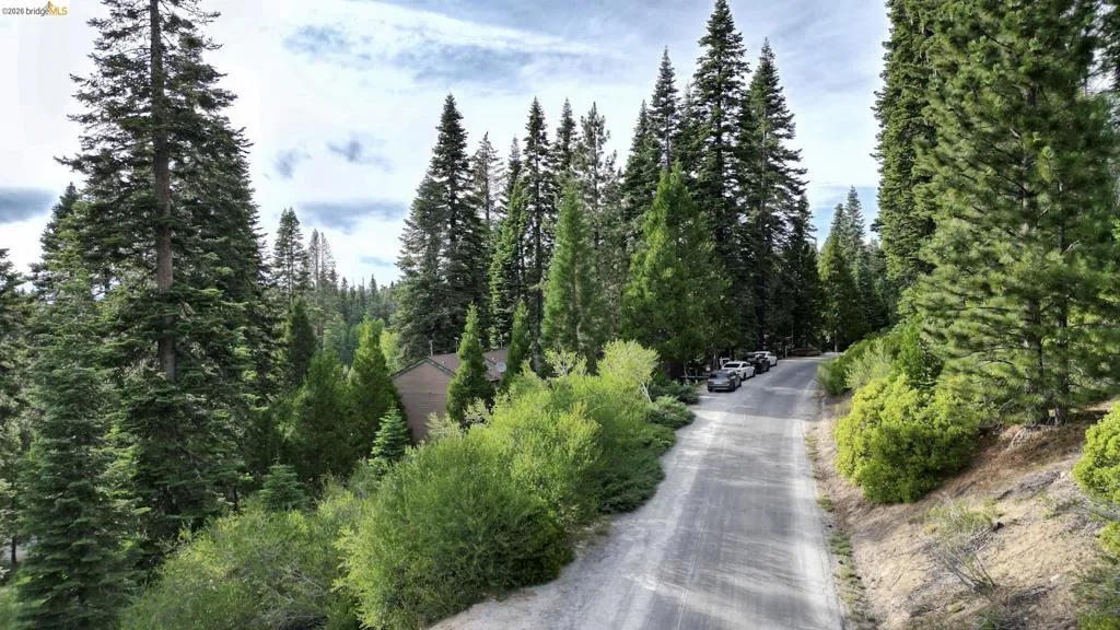 The lot is on the left. The lot is on the left.