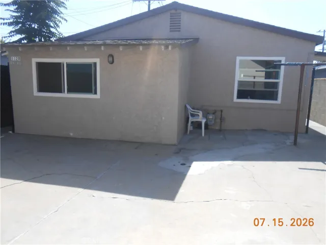 Front of the house