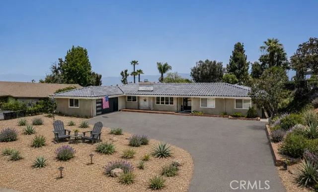 AI image of front yard that is being redone. Sellers will be doing something along these lines with possibly dg.