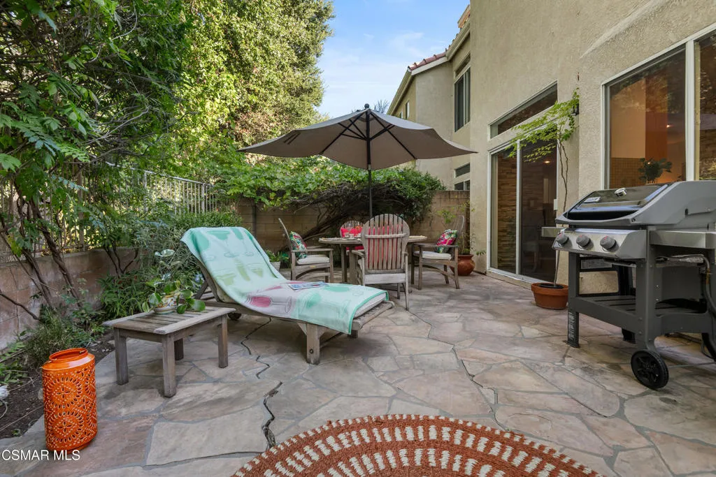 Backyard Sitting Area