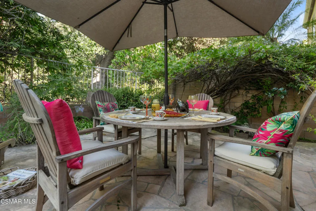 Backyard Dining Area