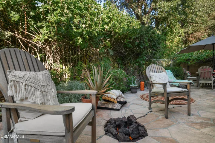 Backyard Sitting Area w/ Firepit