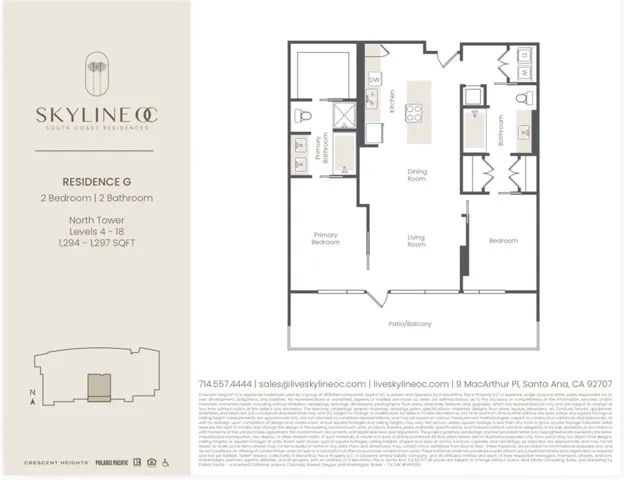 9 Macarthur 1605, Santa Ana, California 92707