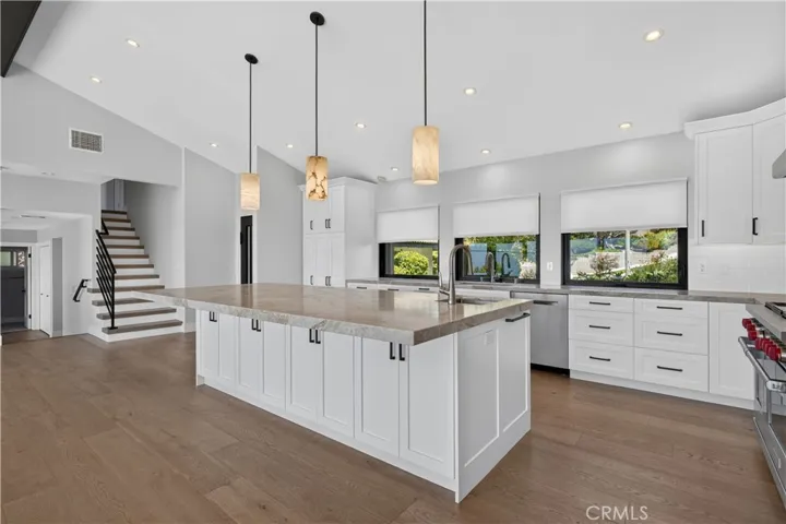 Gourmet kitchen