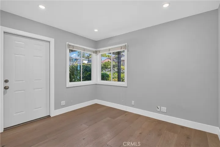 Office/den with direct access to garage