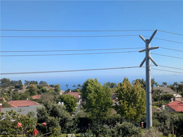 View of ocean to the right