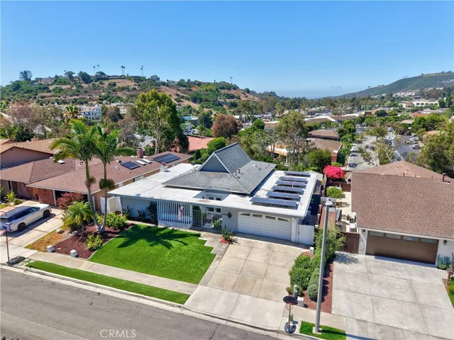 24 solar panels help with utilities during the summer months.