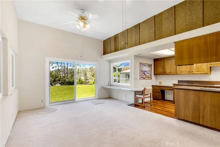 Easy access to the backyard.