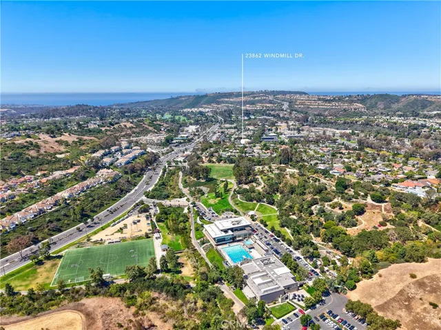 Crown Valley Park which includes multiple soccer fields.
