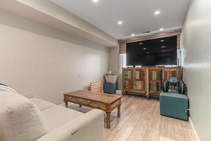 downstairs bonus room