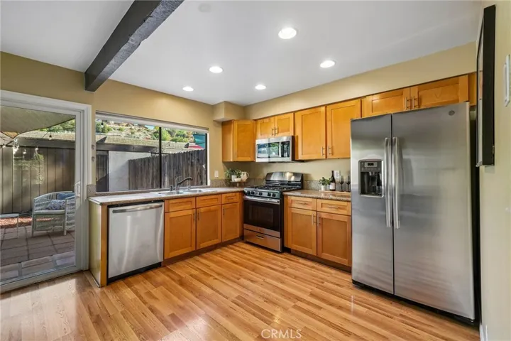 Stainless Steel Appliances, Upgraded Cabinets, Recessed Lights
