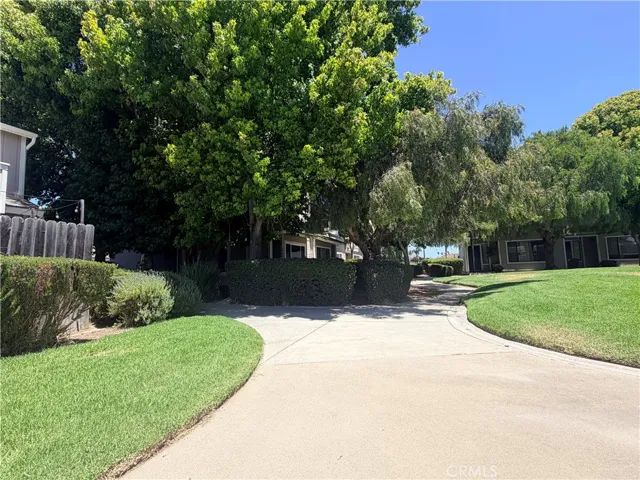 Landscaped grounds