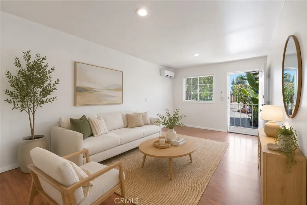 Digitally Staged Living Room