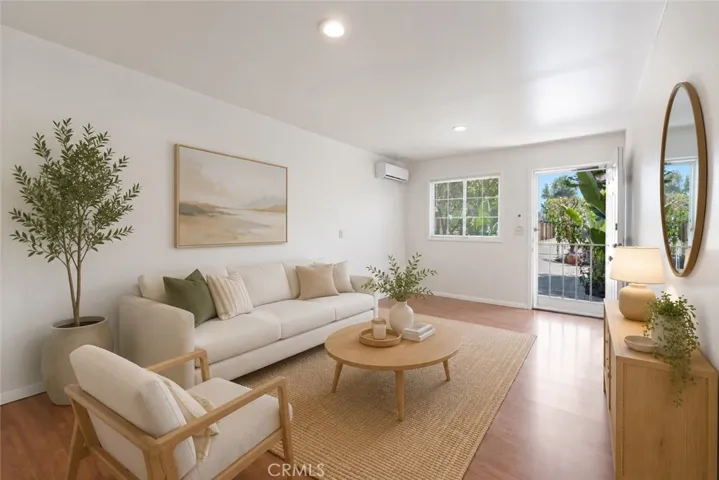 Digitally Staged Living Room