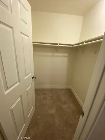 Master bedroom walk in closet